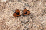 Cute Dog Paw Stud Earrings