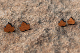 Maple Leaf Stud Earrings