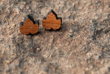 Maple Leaf Stud Earrings