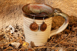 Mountain Round Earrings